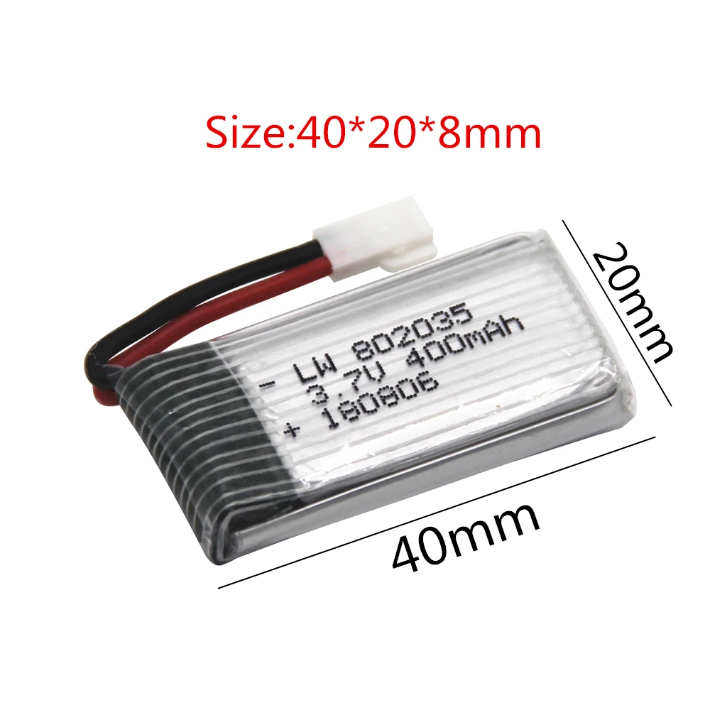 Preise 3,7 V 400mAh 3,7 V 30C Lipo Batterie und 4in1 Batterie ladegerät box für H107 H31 KY101 E33C E33 u816A V252 H6C RC Quadcopter Drone