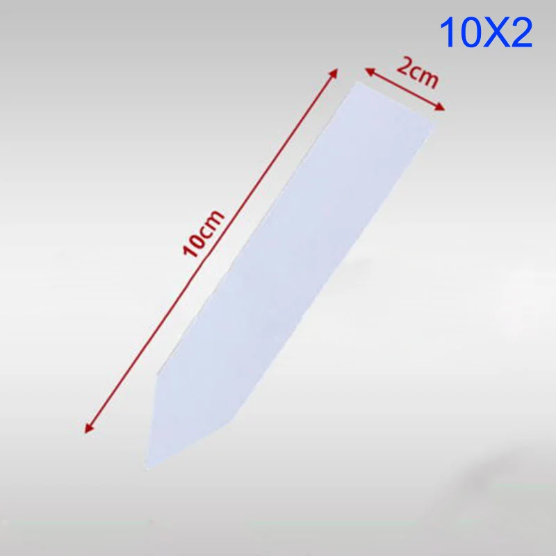 100 шт маркер для растений садовые этикетки пластиковые бирки саженцы травы 5 цветов