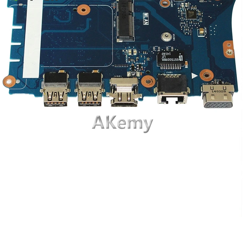 Akemy PU551LA материнская плата для ноутбука ASUS PU551L PU551LA PU551LD тесты оригинальная плата I7-4500 процессор