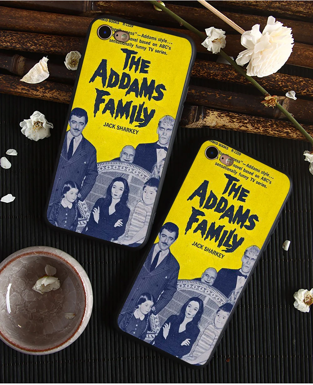 Weday Addams family чехол для телефона Apple iPhone 8 7 6 6S Plus X 5 5S 5C Мягкий Силиконовый Модный чехол - Цвет: 10137