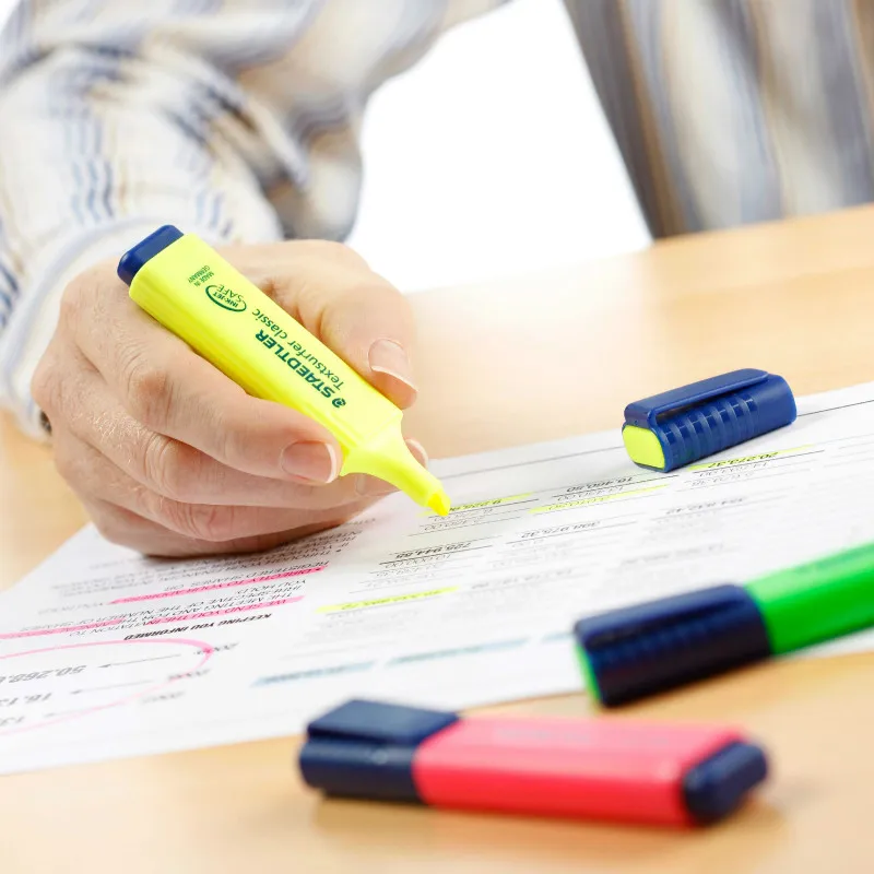 STAEDTLER 364 текстовый чернильный напильник доступны школьные маркеры ручка