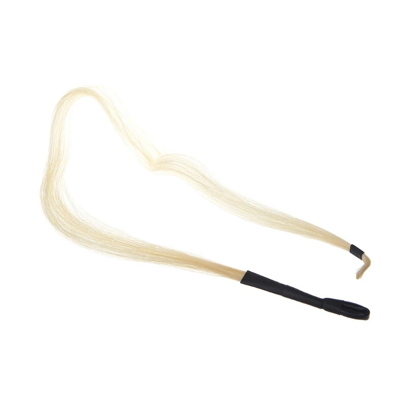 

1pc 79cm Natural White Horse Hair Erhu Bow Hairs Musical Instrument Parts