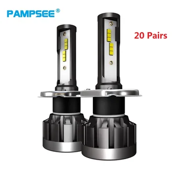 شراءالشحن بواسطة DHL H4 LED H7 H1 HB4 H11 H8 CSP رقاقة سيارة المصابيح الأمامية 72 واط 12000LM 6000K سيارة التصميم 9005 9006 Led Autootivo