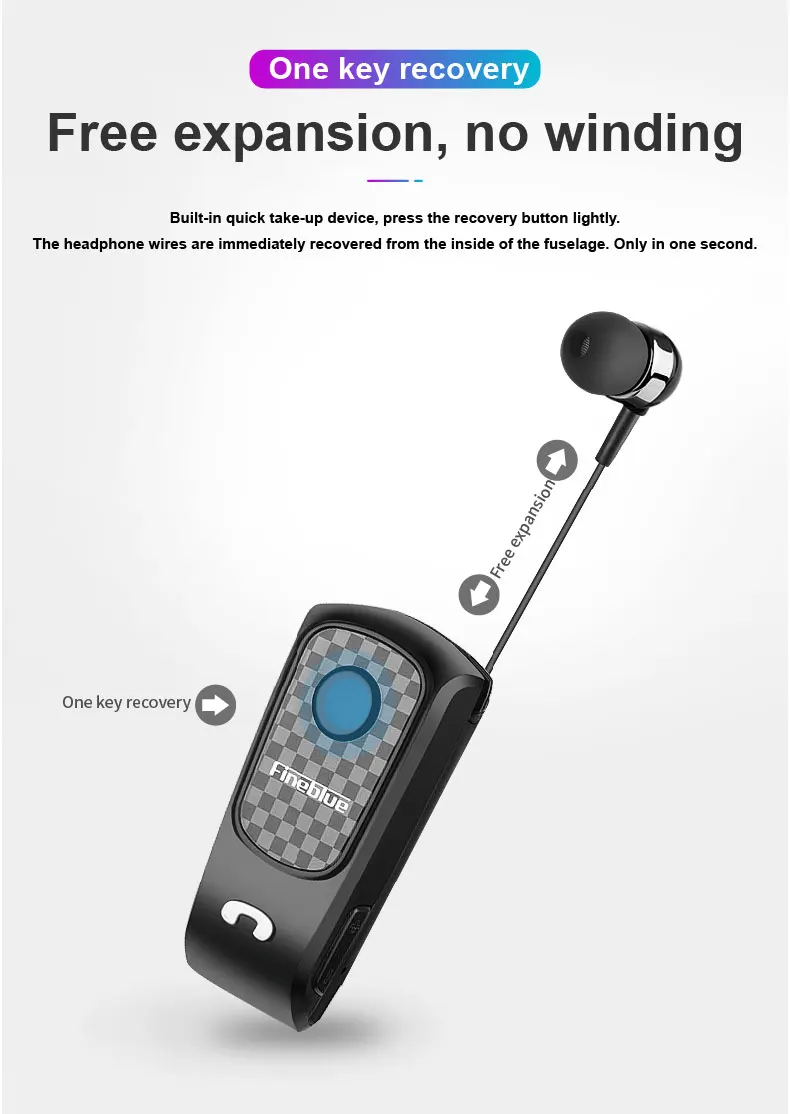FineBlue F-plus мини беспроводная гарнитура Auriculares с bluetooth-гарнитурой звонки напоминают вибрацию износ клип спортивные наушники для бега