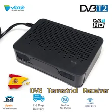 Vmade DVB T2 K3 приемник сигнала DVB-T2 ТВ-тюнер цифровой эфирный приемник DVB T2 телеприставка HD1080P Поддержка H.264 для Европы