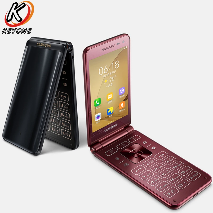 Новый оригинальный samsung Galaxy папка 2 G1650 LTE мобильный телефон 3 8 &quot2 Гб Оперативная