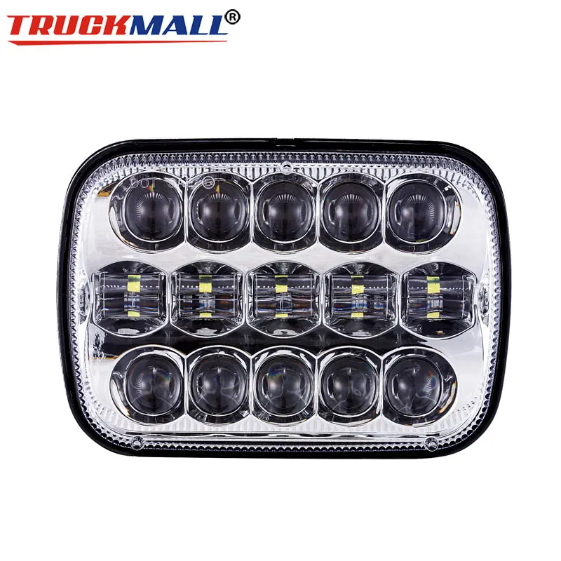 

H4 Plug and Play 5x7 6x7INCH LED 12V 24V Sealed Beam Headlights Projector Headlamp For Jeep Comanche MJ 1986 - 1992 Headlight