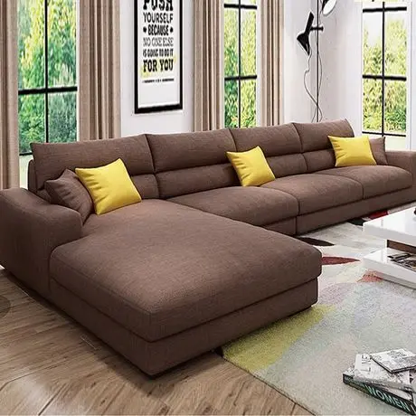 Диваны для гостиной Гостиная мебель для дома диван-кровать с тканевой обивкой секционный диван кресло-кровать 355*174*90 см минималистский Лидер продаж