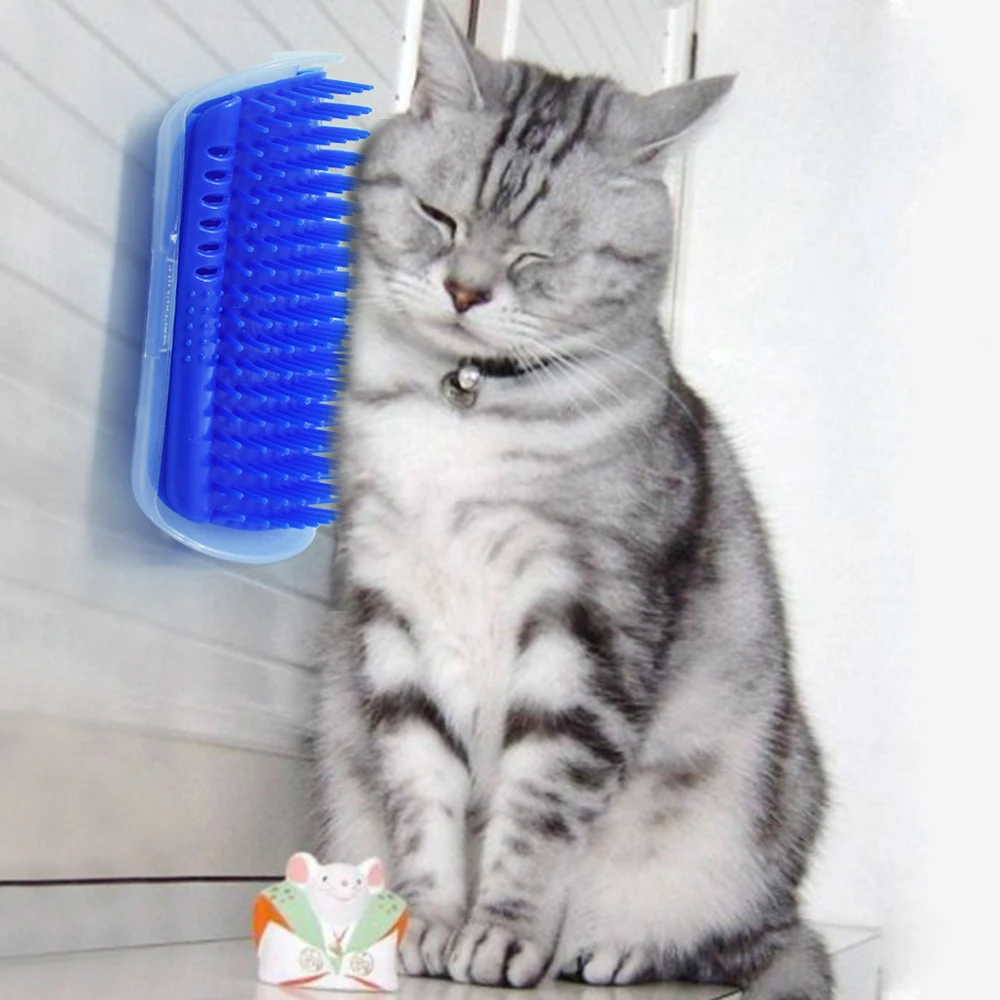 Pet Cat Self Grooming Hair Removal Brush Comb for Cats Hair Shedding