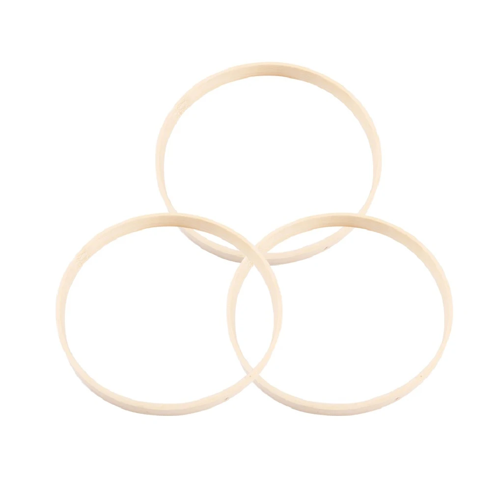 10Pcs 15cm/20cm/23cm/26cm Dream Catcher Ring Embroidery Hoop Bamboo Circle Round Wooden DIY Art Craft Cross Stitch Tools
