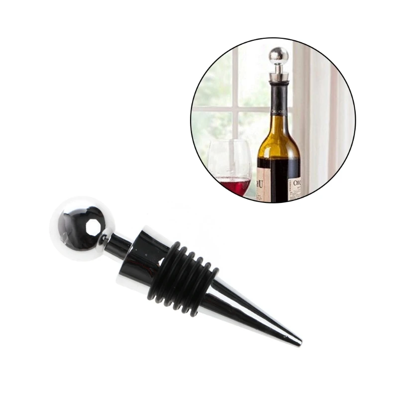 Новинка круглая закрученная резьба в форме шара герметичная пробка для винных