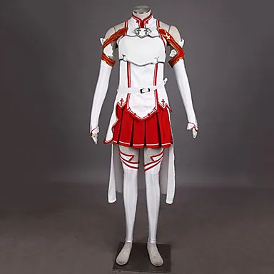 

Sword Art Online Sao Asuna Yuuki Cosplay Costume