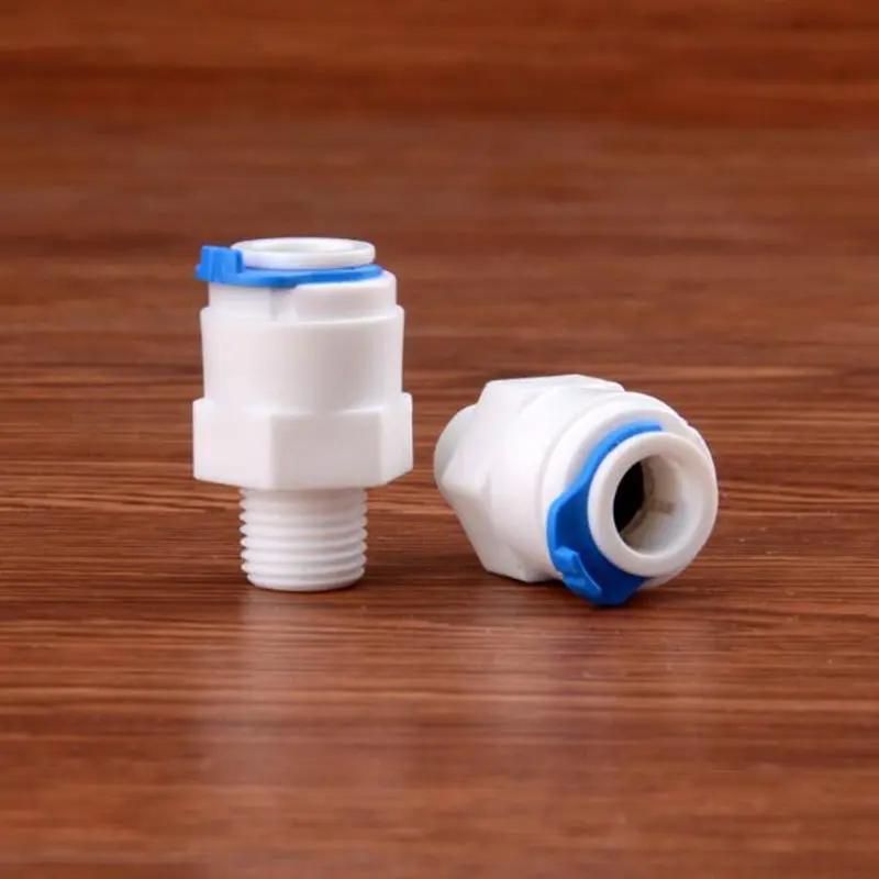 Трубка с наружным диаметром 1/4 дюйма и 3/8 фитинг для труб из полиэтилена прямой