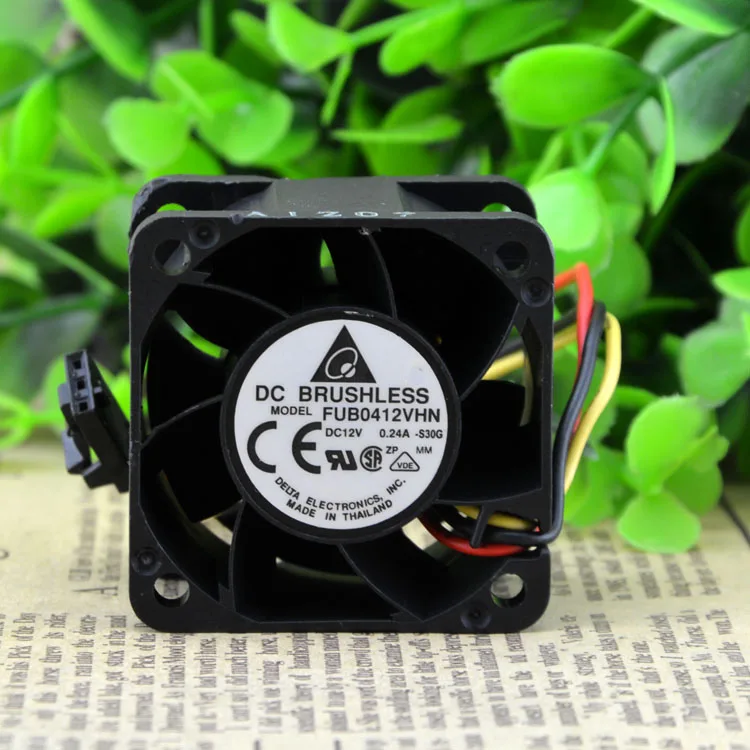 Дельта FUB0412VHN DC 12 V 0.24A 60 мм 40x40x28 мм