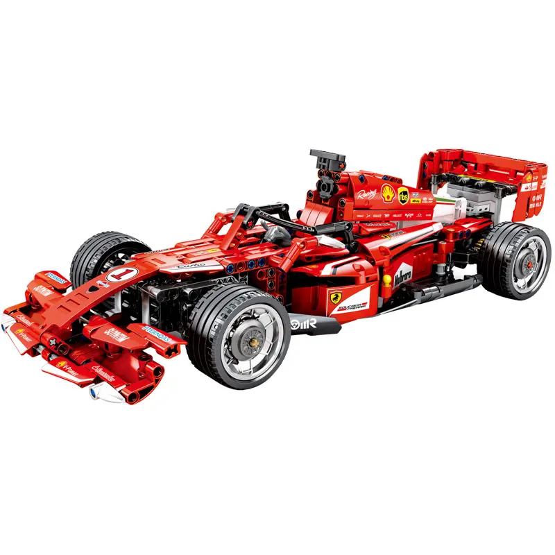 Technic Series 585 шт. пульт дистанционного управления Монстр мотор формула превышения скорости гоночного автомобиля Кирпичи Строительные блоки игрушки Совместимые наборы