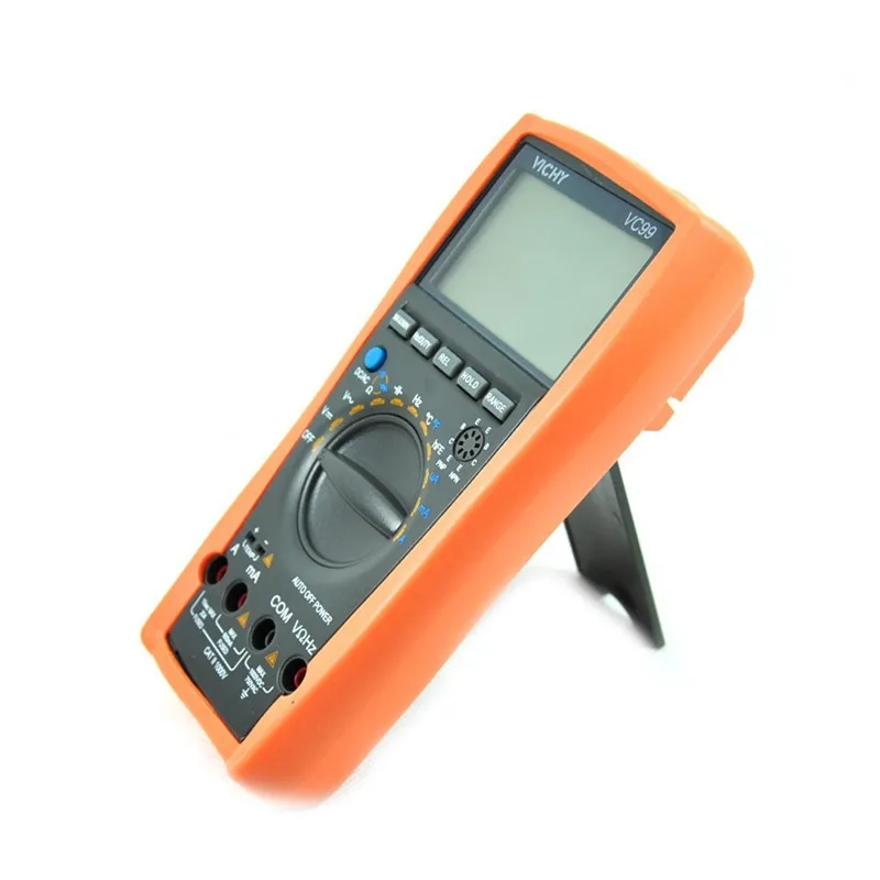 Vichy VC99+ 3 6/7 Auto Range Dmm AC DC Voltmeter Capacitance Resistance Digital Multimeter vs Fluke17B Multimeter