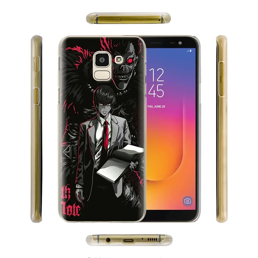 Смертная записка чехол КРЫШКА ДЛЯ samsung Galaxy A30 A40 A50 A70 A6 A8 плюс A7 A9 M30 чехол для телефона Coque