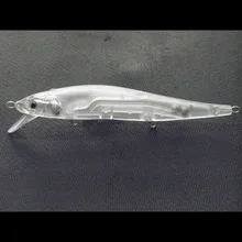 Wlure 14g 110 modelo twitch lure com 2 grânulos running no sistema de transferência de peso pequena oscilação sem pintura pesca isca upm680