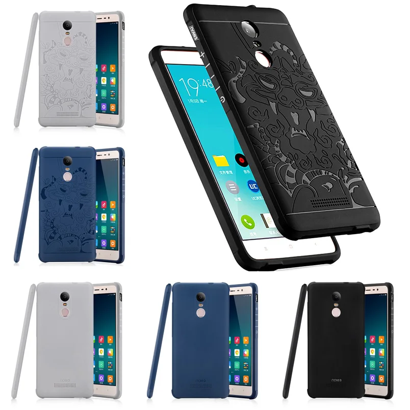 phone case For xiaomi redmi note 3 5.5inch [length 150mm] High quality silicon Protect back cover for Redmi Note 3 phone housing
