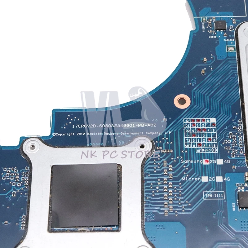 NOKOTION для hp ENVY 17-J серийная материнская плата для ноутбука 720269-501 720269-001 6050A2549601-MB-A02 GT740M 2G DDR3