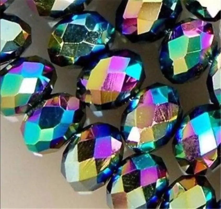 

Wholesale 1000pcs Multicolor Crystal Loose Beads 3*4mm