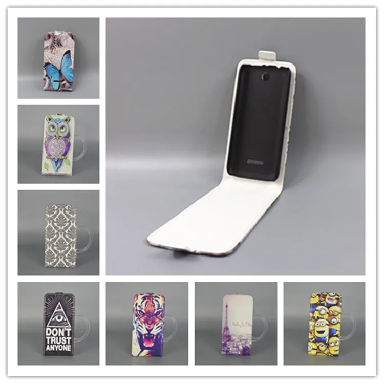 

for Nokia 225 N225 Dual SIM/225 Hot Pattern Cute PrintingVertical Flip Cover Open Down/up Back Cover filp leather case