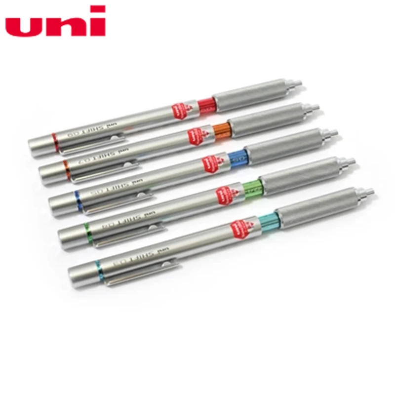 2 шт./лот Mitsubishi Uni M5-1010 Цельнокройное механические карандаши 0,3/0,5/0,7/0,9 мм выдвижной наконечник низкий центр тяжести Графика дизайн
