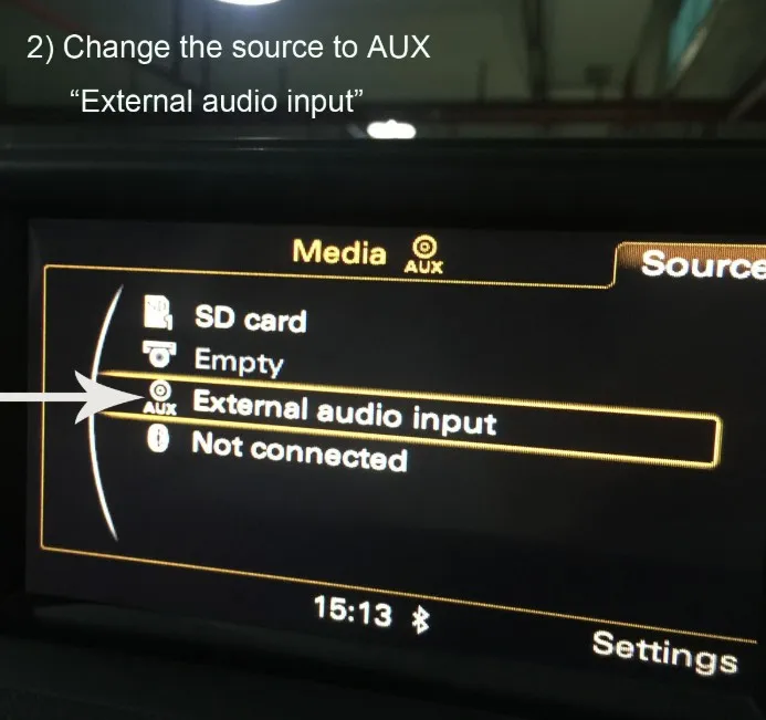 Беспроводной Bluetooth музыкальный адаптер USB флеш накопитель кабель MP3 для Audi A3 A4 A5 A6