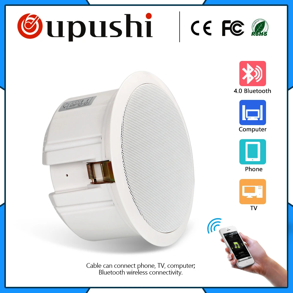 Bluetooth Ceiling Speaker home background music systems; stores; a special background music system for beauty salons Bluetooth Ceiling Speaker home background music systems; stores; a special background music system for beauty salons