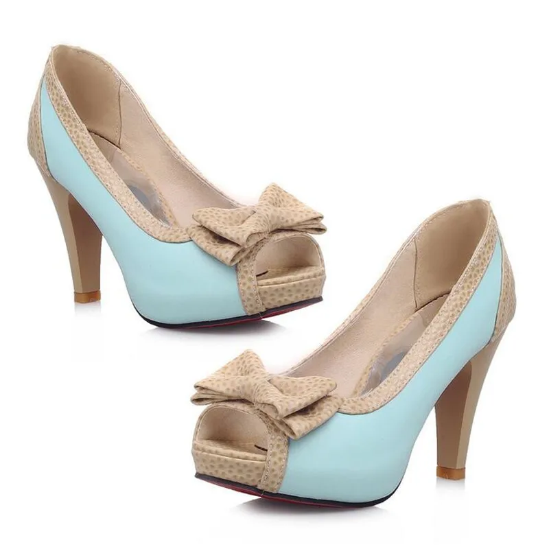 Summer New pattern fashion Europe and America Sweet Bow Fish mouth Women sandals Simplicity temperament Rome Women sandals 34-45