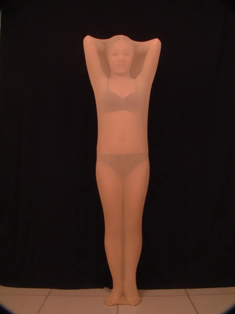 Полностью лайкра спандекс Шелковый zentai телесного цвета спальный мешок для