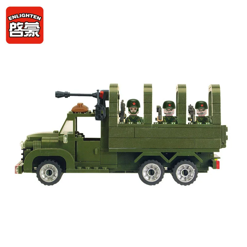 Enlighten Military Series Troop carrier Building Blocks set Bricks Construction Toys For Children Gift 811 Legoegoly Enlighten Military Series Troop carrier Building Blocks set Bricks Construction Toys For Children Gift 811 Legoegoly