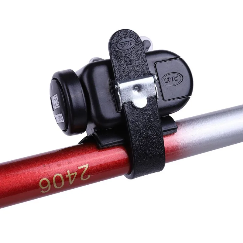 Водонепроницаемый ABS черный чувствительный сигнал о укусе рыбы Регулируемый