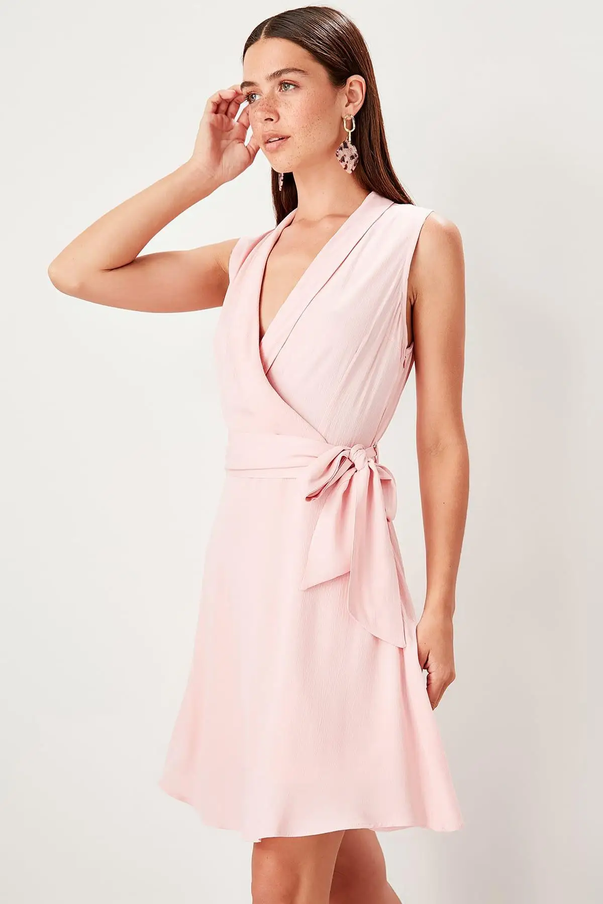 

Trendyol Powder Gusset Dress TWOSS19AP0315