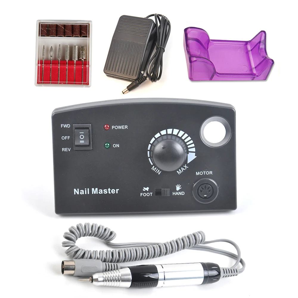 

Electric Apparatus for Manicure Gel Cuticle Remover Milling Drill Bits 25000RPM Pedicure Machine Polishing Cutters Set Nail Art