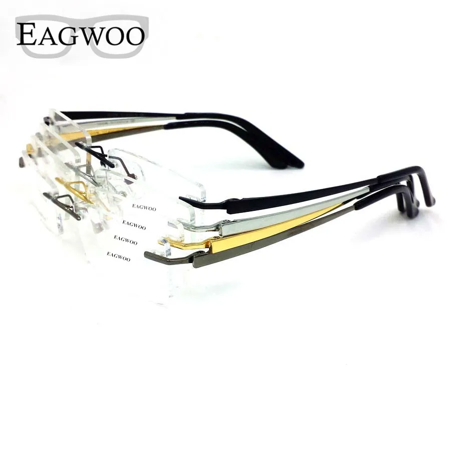 Очки корректирующие без оправы мужские из титана|eyeglass display|eyeglasses readingeyeglass strap |