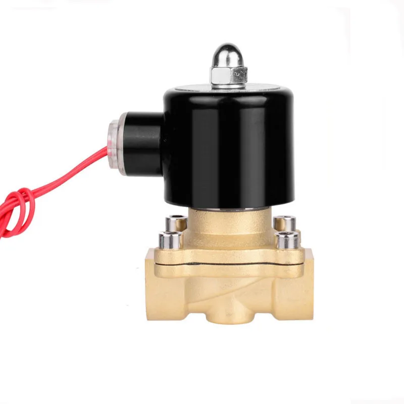 

Free Shipping 2018 New 1 1/4", AC220V,DC12V/24V Electric Solenoid Valve Pneumatic Valve for Water Oil Air NC