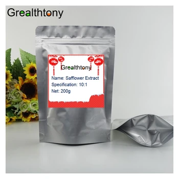 

Free shipping Pure natural plant extract of safflower extract concentrated powder extract powder Safflower Extract 200g
