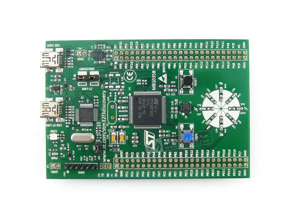 STM32F3DISCOVERY STM32F303VCT6 STM32F303 STM32 ARM Cortex-M4 Discovery макетная плата Встроенный ST-LINK/V2 = STM32F3DISCOVERY