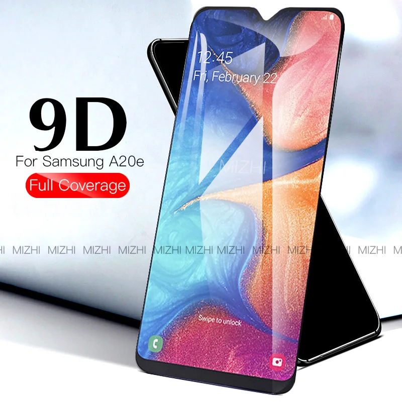 Закаленное стекло 9D для samsung galaxy a20 a20e защитная пленка экрана 20a a205f Защитное