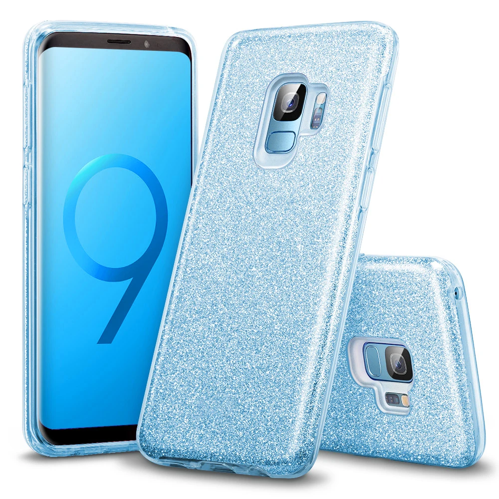 3 Слои блестящий чехол для HUAWEI P30 P20 Коврики 20 10 Lite Pro Honor 8 9 Lite 10 противоударный чехол из поликарбоната+ ТПУ блестящий чехол-Обложка