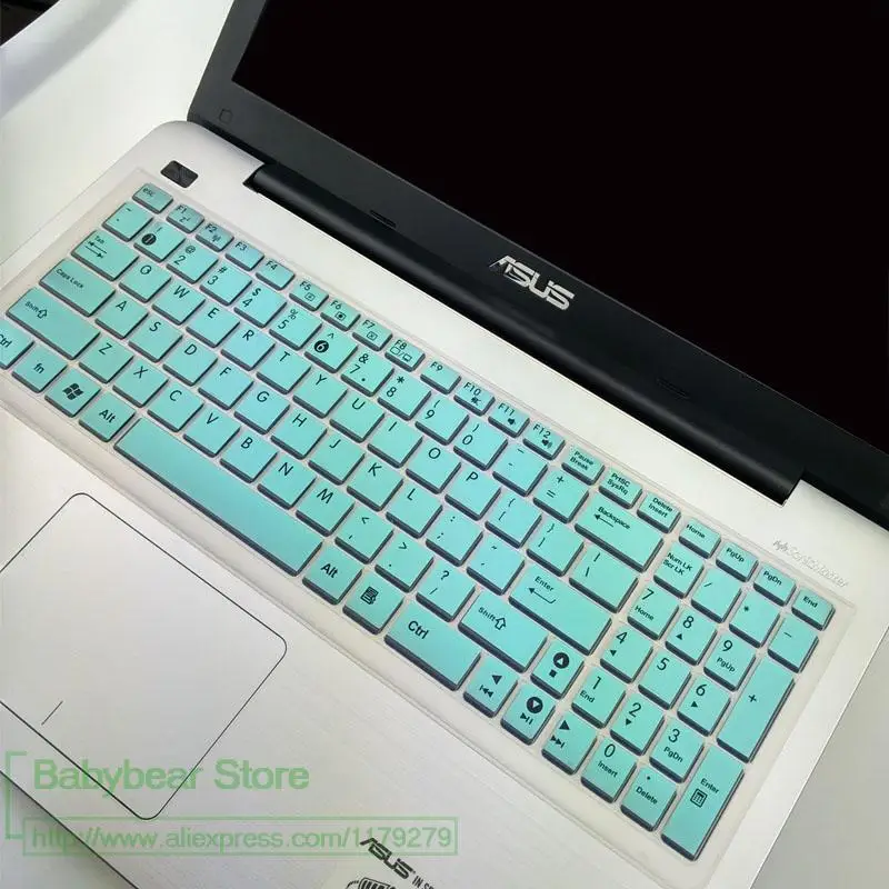 Для Asus VivoBook Pro N752VX N752V n751jx n751jk N751 n750jk n750jv n750j n750 17 17,3 дюйм чехол для клавиатуры защитная крышка - Цвет: tiffany
