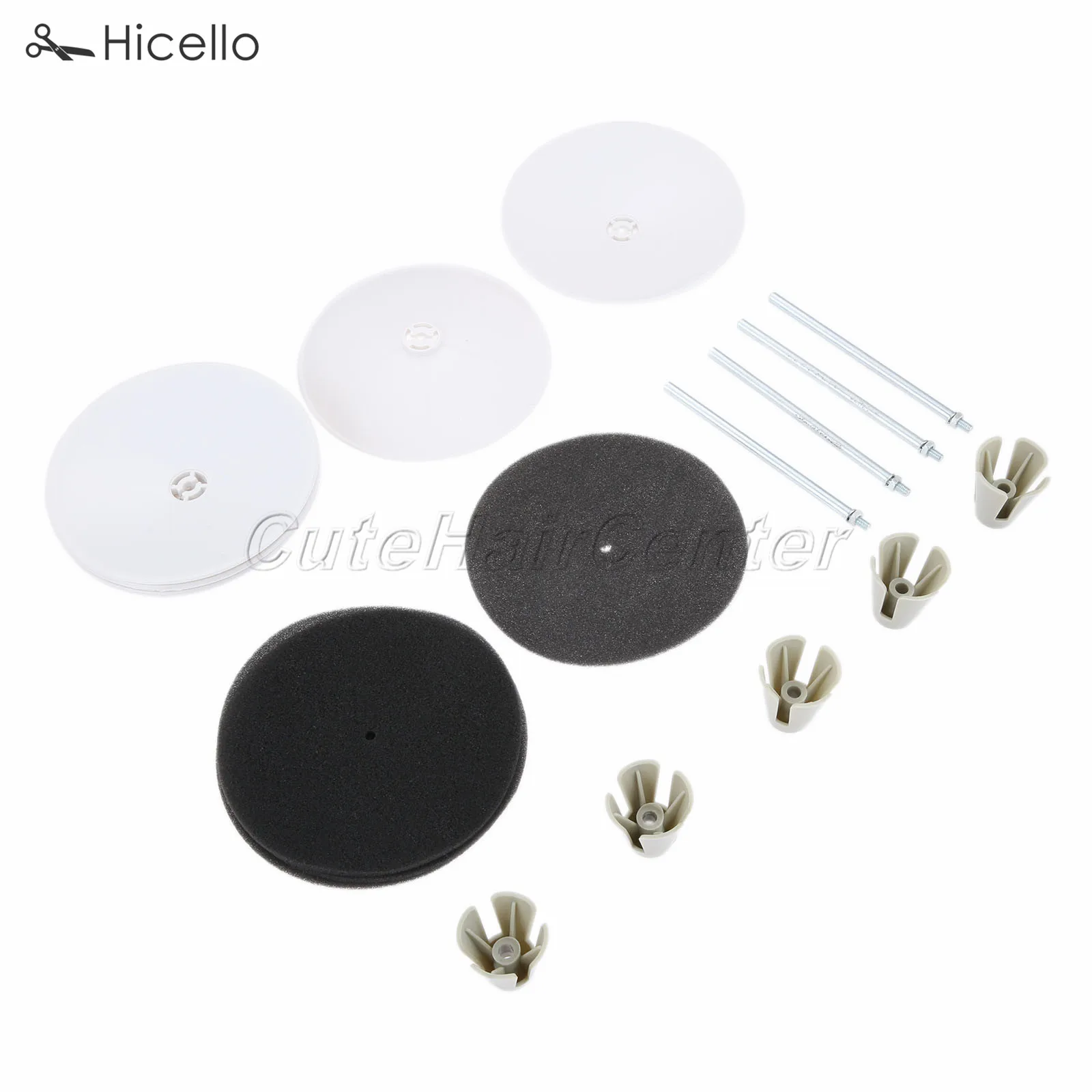 

Industrial Sewing Machine Spool Thread Stand Tray Accessories Table Top Overlocker Wire tray Pole Line Claw Sponger cone Hicello