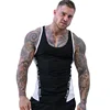 Men Bodybuilding Tank Tops Gym Workout Fitness Cotton Sleeveless shirt Running Clothes Stringer Singlet Male Summer