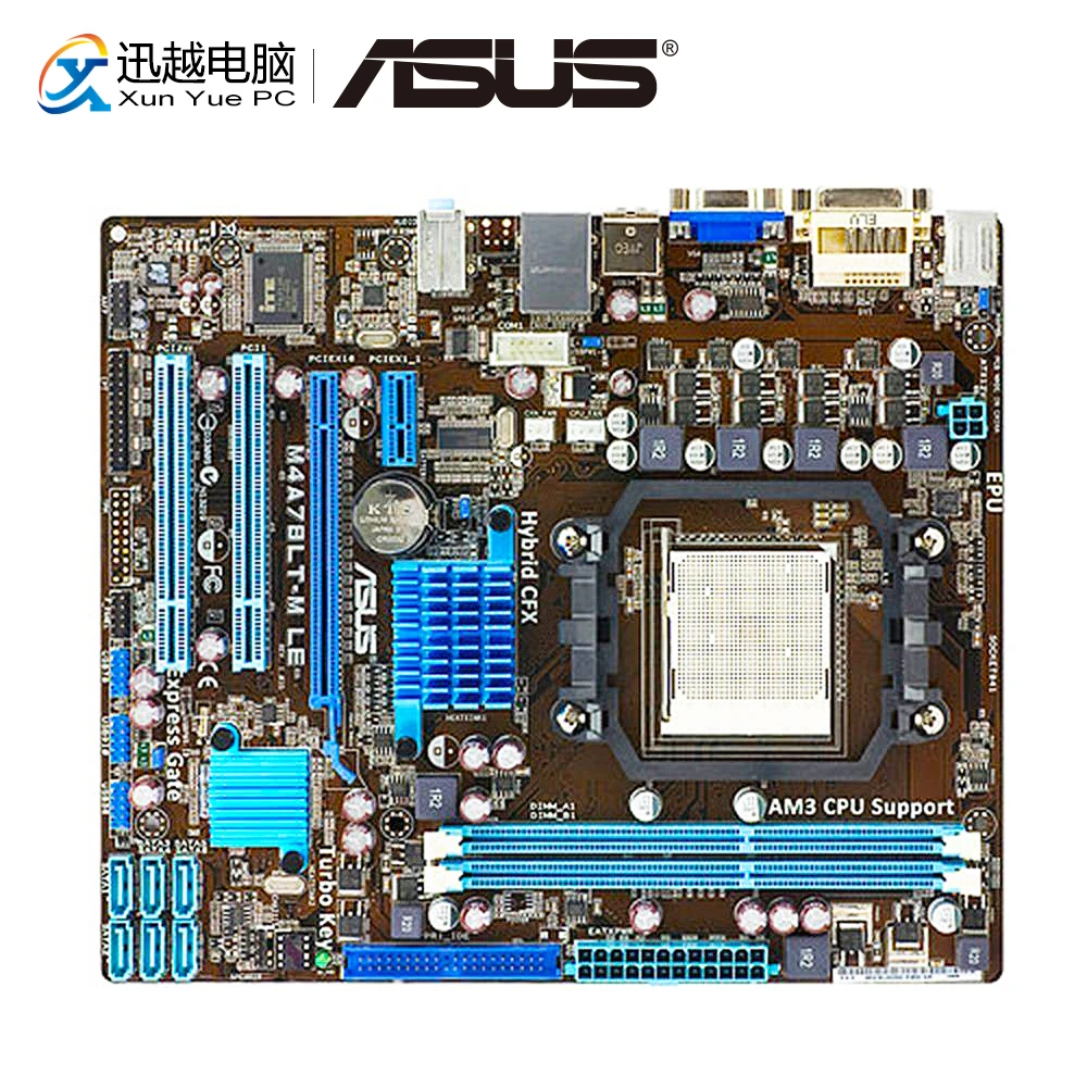 

Asus M4A78LT-M LE Desktop Motherboard 760G M4A78LT-M LE DDR3 SATA2 USB2.0 u-ATX