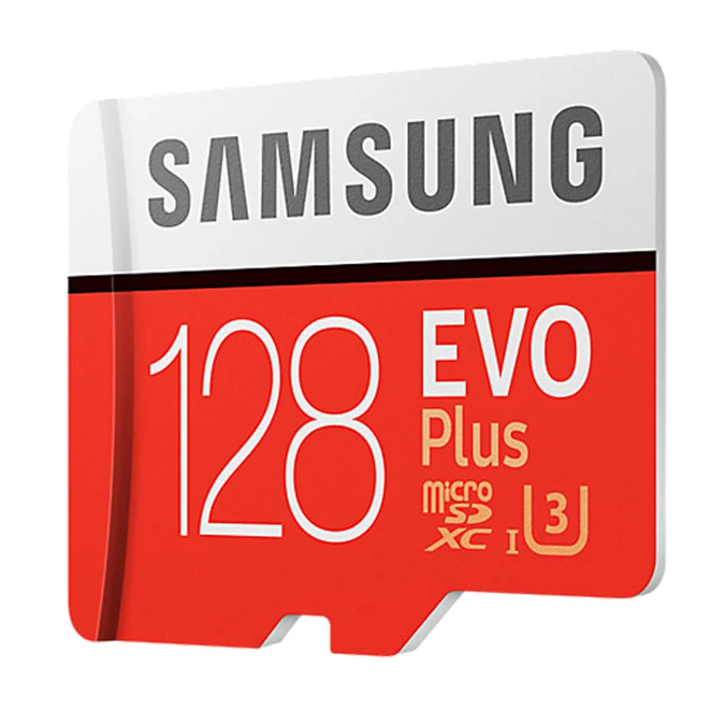 Samsung micro sd карта 128GB EVO PLUS max100MB/s класс 10 SDXC U3 4K карта памяти TF флэш-карта для смартфона планшета и т. Д