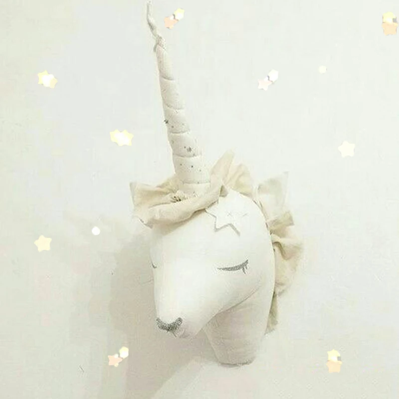 Testa 3d Animals Stuffed parete Unicorn monta animale Nordic cervi di decori HID29E