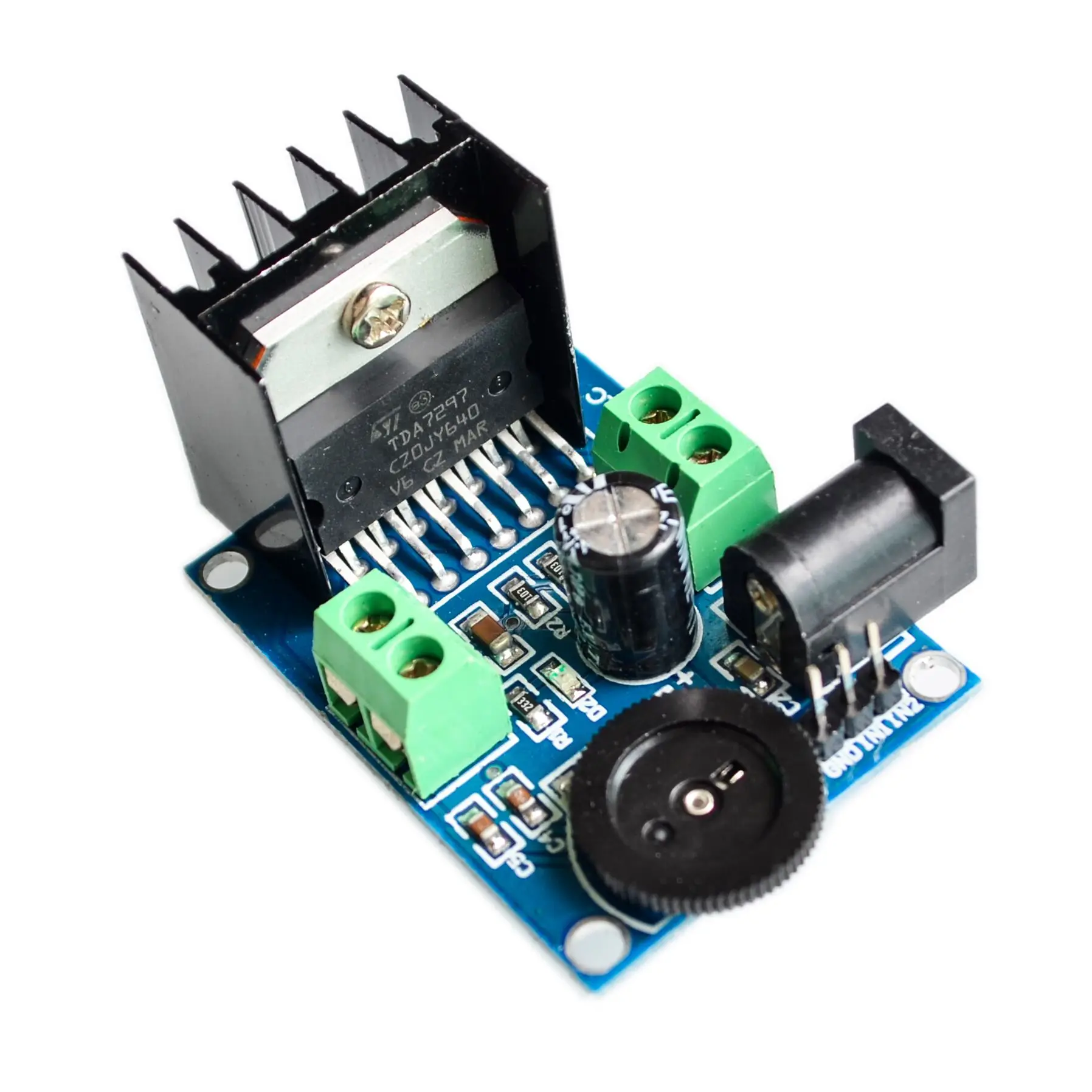 

Audio Power Amplifier DC 6 to 18V TDA7297 Module Double Channel 10-50W Wholesale