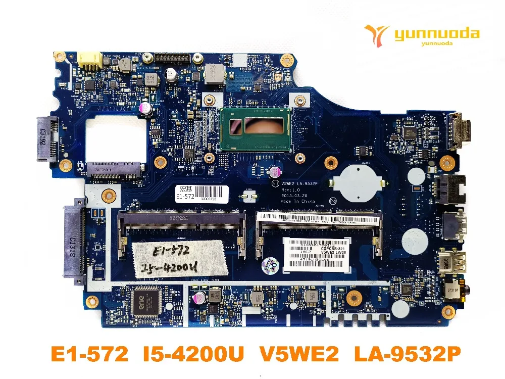 Original for font b ACER b font E1 572 laptop motherboard E1 572G E1 572 I5