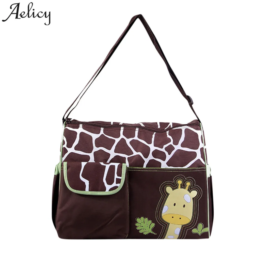 

Aelicy Mummy Handbag Baby Nappy Changing Bag Diaper Mat Pad+Mummy Handbag Set Waterproof 2018 bolsa feminina drop ship hot